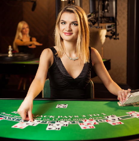 Et eksempel på en moderne live dealer fra et online casino