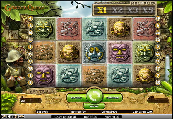Gonzo's Quest er en af de bedste slots på det danske online casino marked