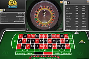 Auto Roulette fra live casinoet