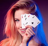 Marie-Louise er en super sød online casino dealer