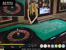 Mega Casino byder på en sublim Live Roulette oplevelse!