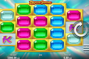 Spillemaskinen Dragon Shine kan spilles fra din mobil