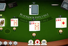 Multihand Blackjack fra iSoftBet