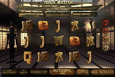Find din indre ninja frem med spilleautomaten Ninja Master og spil løs hos PlayMillion