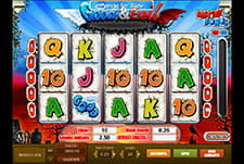 Leg med det gode og det onde på spillemaskinen Good and Evil hos Mega Casino