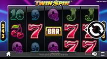 Twin $pin fra mobilen er en perfekt designet spillemaskine