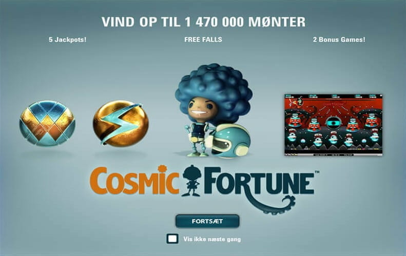 Cosmis Fortune er et populært jackpotspil, der gør alle slots ære
