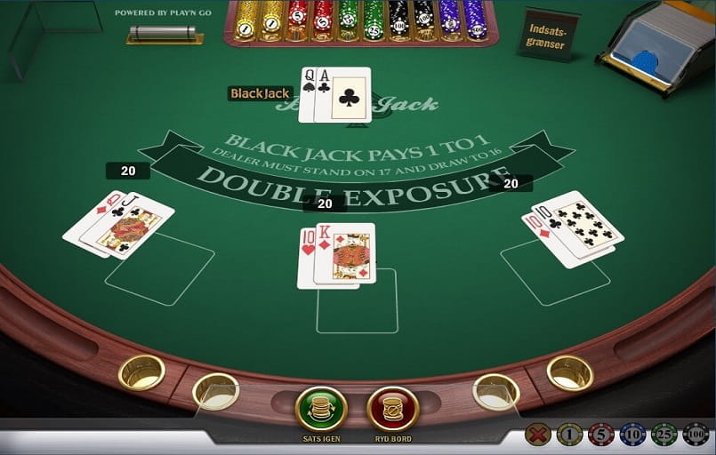 Her er et eksempel på et blackjack spil online, der ikke uden grund er blandt de mest populære casino spil