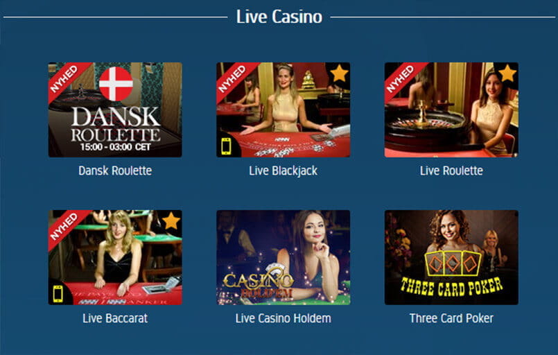 Live casino er en sektion af de online casinoer, der giver dig mulighed for at opleve den ægte Vegas-stemning, mens du samtidig har alle fordelene ved at spille på nettet