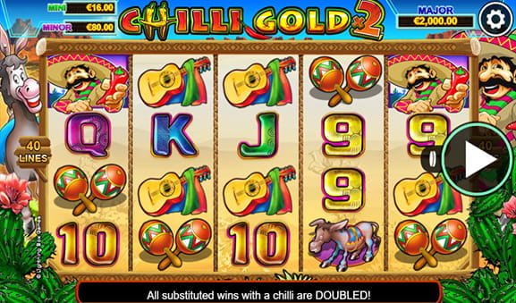 Du kan være heldig at vinde den store Chilli Gold jackpot på et af de bedste online casinoer i Danmark
