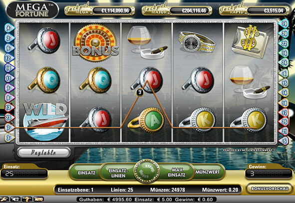 Dette er et eksempel på et Mega Fortune spil, hvor underholdningen er garanteret, uanset hvilket dansk online casino du spiller på