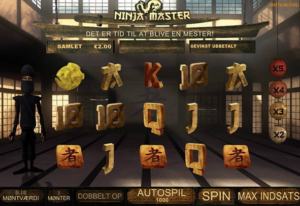 Prøv Ninja Master gratis med en demoversion, som du finder her på siden