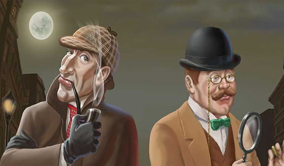 Hovedpersonerne Sherlock og Watson