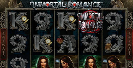 Den formidable online spilleautomat Immortal Romance