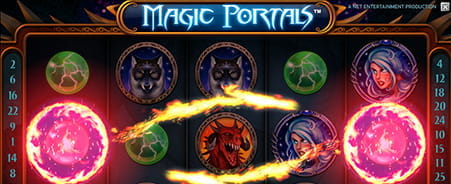 Den online spillemaskine Magic Portals fra NetEnt