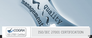 eCOGRA tilbyder ISO 27001-certifikater
